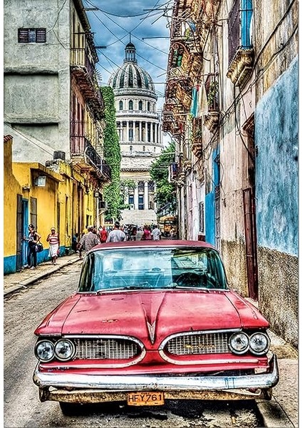 Puzzle 1000 Parça Vintage Car In Old Havana 16754 fiyatları