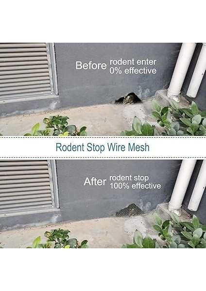 304 Paslanmaz Çelik Hasır Sac, 4 Paket Tel Örgü Panel 20 File, Fare Kemirgen Böcek Ağı, Havalandırma Delikleri, Ev, Mutfak, Bahçe Için, 210 x 300 mm indirimleri