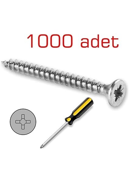 Sunta Vidası 3.5X35MM - 1000 Adet modelleri