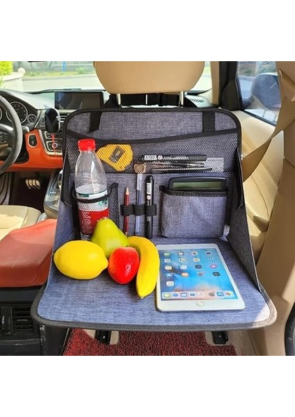 Araba Koltuk Arkası Eşya Düzenleyici Organizatör Katlanır ve Masa Olma Özelliği Çok Amaçlı fiyatları