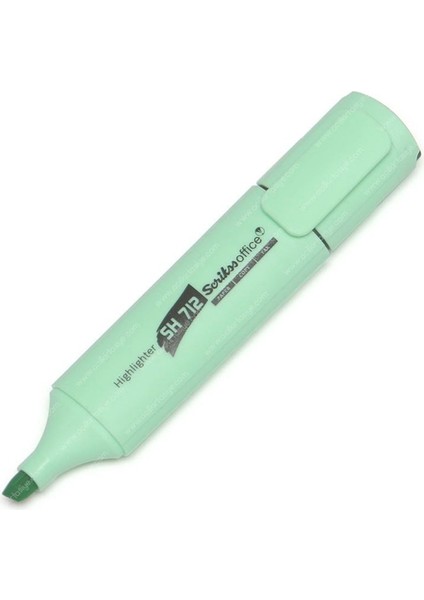 Scrikss Sh 712 Pastel Yeşil Fosforlu Kalem