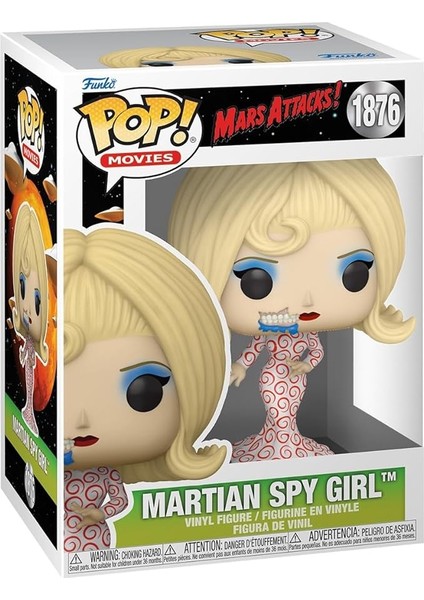 Nita Toys Pop Movies: Mars Attacks - Martian Spy Girl Figür