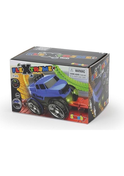180906, Smoby Flextreme Kamyon, Çıkarılabilir ve Değiştirilebilir Gövde, Işıklı, Outdoor, Pilli, Smoby Flextreme Truck