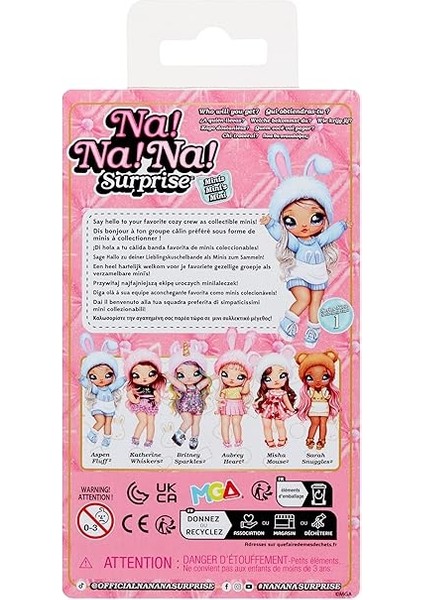 Entertainment Na Na Na Surprise Minis Aspen Fluff Bebeği indirimleri