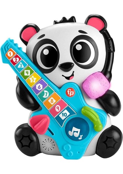 Link Squad™ Ilk Sayılarım Panda Fisher-Price Link Squad- Ilk Sayılarım Panda - Bebekler Için Eğitici Oyuncak, Müzikli ve Işıklı, Türkçe HYL25