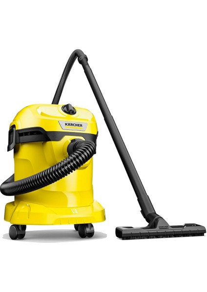 Wd 2 Plus V-15/4/18 Islak - Kuru Elektrikli Süpürge, Üfleme Fonksiyonlu, 1000 W, 15 L