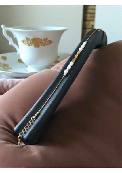 Vividcharm Kalpli Beyaz Taşlı Xuping Bileklik