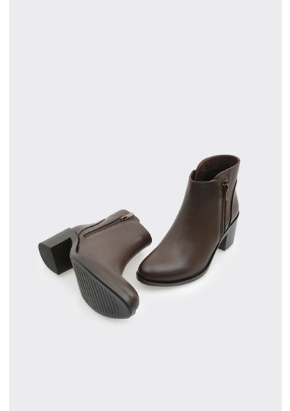 Hakiki Deri Topuklu Kadın Bot fırsatları