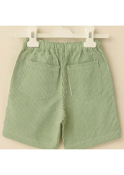 Unisex Çizgili %100 Pamuk Şort fiyatları