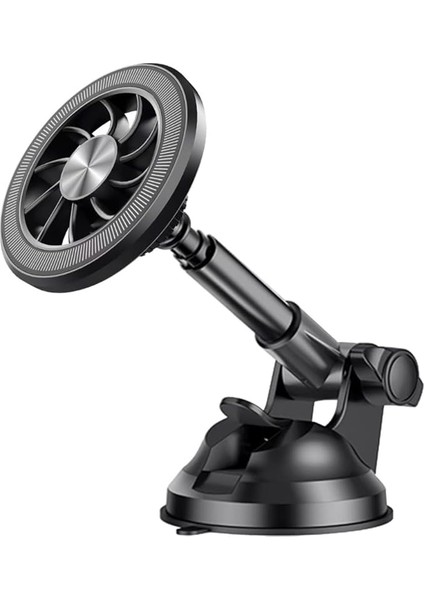 Mıknatıslı Içeriğindeki Aparatlar Sayesinde Tüm Cep Telefonları Navigasyon ve Tabletlere Uyumlu Ayarlanabilir Vakum ve Yapışkanlı Kuvvetli Araç ve Masaüstü Telefon Tutucu 032