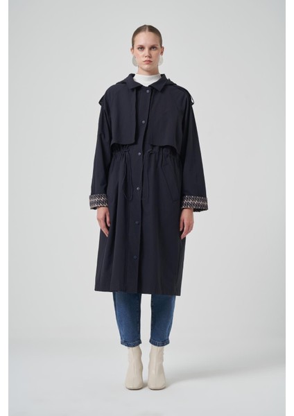 6033 Trençkot Kap Lacivert fırsatları