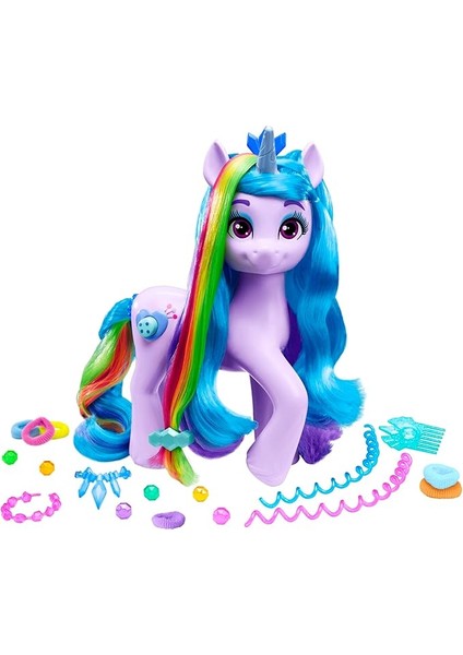 Little Pony: Hikâyeni Anlat Gökkuşağı Tarzları Izzy Moonbow Unikorn Oyuncakları