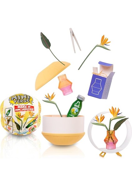 Miniverse Lifestyle Ev Dekorasyon Serisi Sürpriz Paket 1A Serisi, Oyuncak