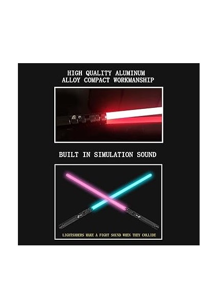 LED Light Sabre Sound Yedi Renkli Işıklı Şarj Edilebilir Işın Kılıcı Çocuklar ve Yetişkinler Için LED Işık Kılıcı indirimleri