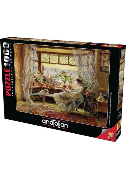 Puzzle - Pencere Keyfi / 1000 Parça Puzzle, #1175