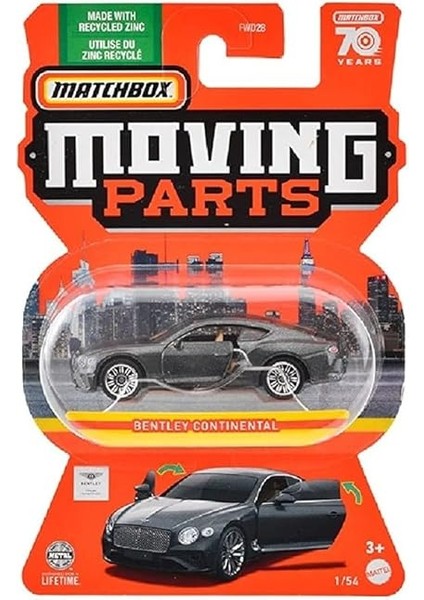 1:64 Açılır Parça Arabalar FWD28-HLF86 01/54 Bentley Continental modelleri