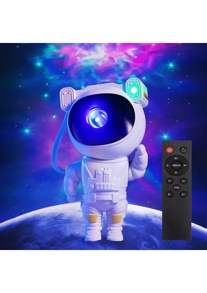 Astronot, Galaksi, Projektör, Uzaktan Kumandalı, Gece Lambası Bwr-47 (4887) fiyatları