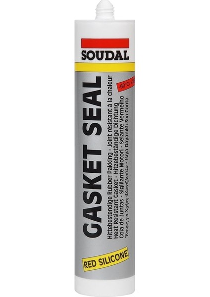Gasketseal | 285 °c'ye Kadar Isıya Dayanıklı Motorendichtmasse | Içerik: 310 ml