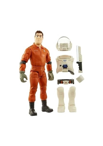 Disney Pixar Lightyear Büyük Figürler Serisi HHK10 - Buzz Lightyear Turuncu modelleri