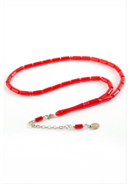 shop Kapsül Plastik Tesbih 4X10 Mm-Kırmızı fiyatları