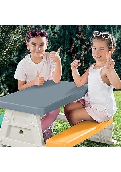 Üniseks Çocuk Piknik Masası Çok Renkli indirimleri