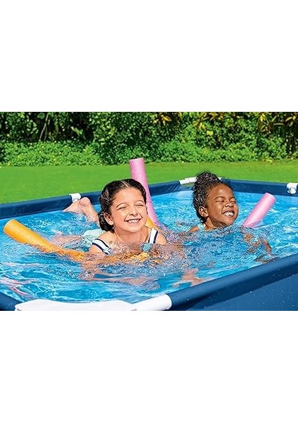 Steel Pro Frame Pool, Pompasız 259 x 170 x 61 Cm, Koyu Mavi, Kare fırsatları