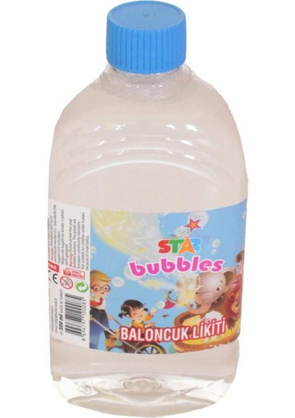 And Toys Köpük Baloncuk Likiti Yedek Baloncuk Solüsyon 500 ml