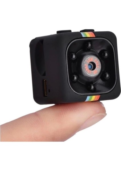 Kamera SQ11 | Ultra Küçük ve Taşınabilir Mikro Kamera | Full Hd Araç Kamerası | Gece Görüşlü