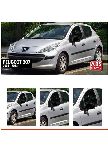 Peugeot 207 / 2006-2012 Batman Yarasa Ayna Kapağı