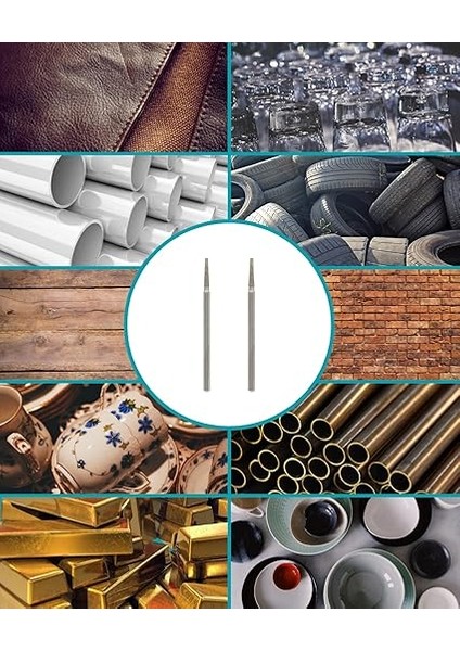 7134 Küçük Yassı Biçimli Elmas Disk Ucu, 2,0 Mm, 2'li modelleri