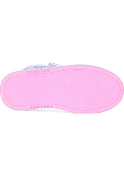 4444 Beyaz Cırtlı Boğazlı Kız Çocuk Spor Ayakkabı fırsatları