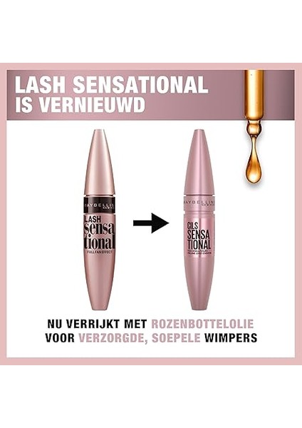 New York Lash Sensational Yelpaze Etkili Siyah Maskara 1 Paket (1 x 9.5 Ml) modelleri