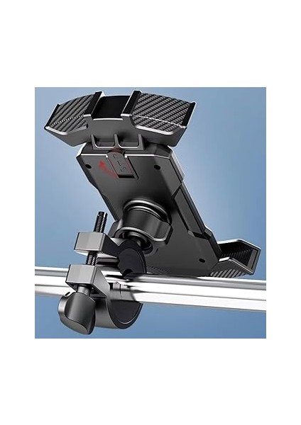 250 Için Karbon Darbe Emici Titreşim Engelleyici Motosiklet Telefon Tutucu fiyatları