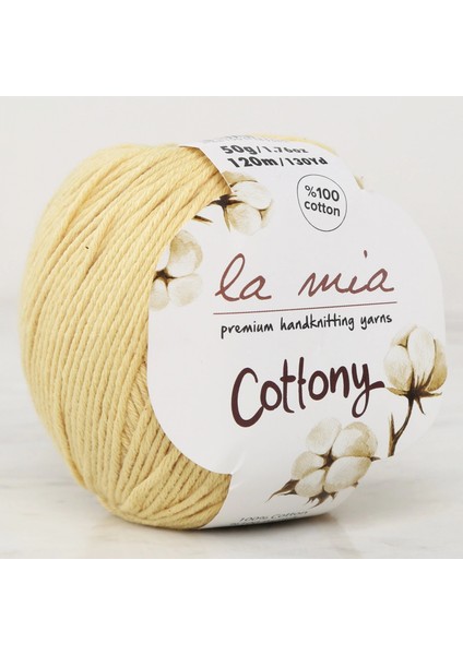 La Mia Cottony Sarı Bebek El Örgü İpi - P15-L015 - 33562