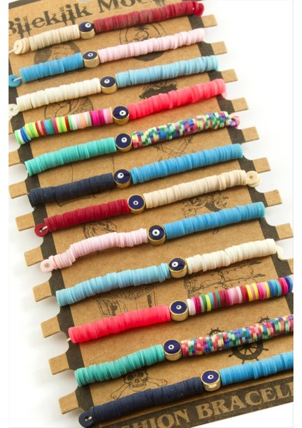 shop Nazar Fimo Boncuk Bileklik-Renkli modelleri