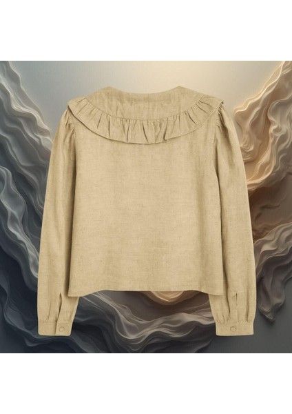 Kız Çocuk Keten Gömlek – Doğallığın ve Zarafetin Buluşması fiyatları