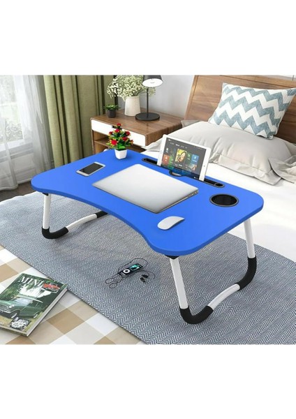 Sehpası Masası Katlanabilir Yatak Koltuk Üstü Kahvaltı Bilgisayar Sehpası