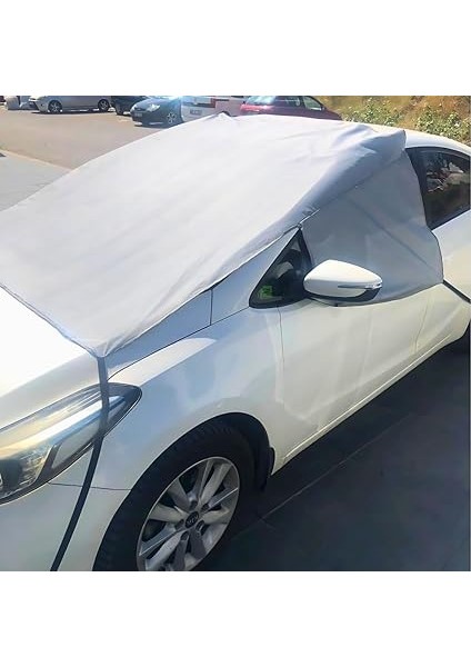 Araç Güneş Koruyucu Yarım Branda Ön Yan Cam Güneşlik Buz Kar Buzlanma Önleyici Örtü Araba Koruyan Ön Cam Örtü fırsatları