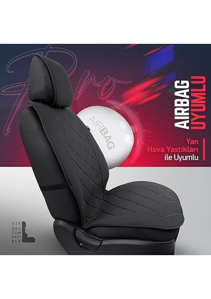 Active Pro Series Koruyucu Oto Koltuk Minderi (Siyah) modelleri