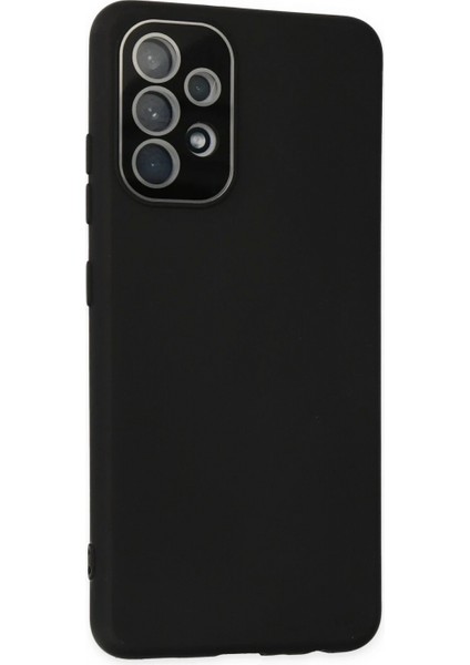 Samsung Galaxy A33 5g Kılıf Lansman Glass Kapak - Siyah fiyatları