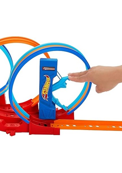 Wheels Ultra Hots Çılgın Çember Yarışı Seti, 4 Yaş ve Üzeri fırsatları