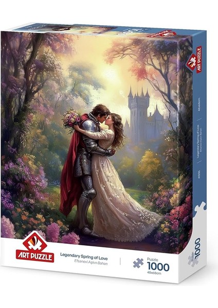 Puzzle Efsanevi Aşkın Baharı 1000 Parça Puzzle