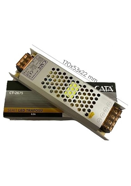 Ct 2675 8.3 Amper Süperslim 100W Trafo