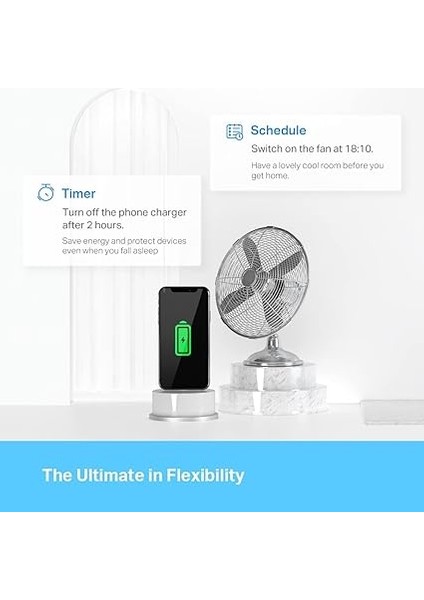 Tapo P110 4-Pack, Enerji Izleme, Amazon Alexa ve Google Home ile Çalışır, Uzaktan Kontrol, Cihaz Paylaşımı, Hub Gerekmez, Mini Akıllı Wi-Fi Soketi fırsatları