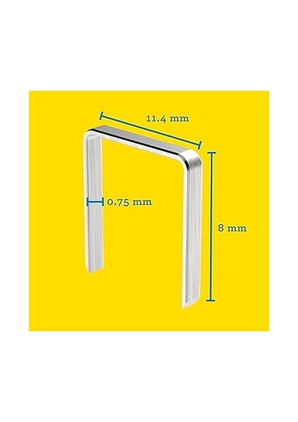 5000742 Blister Ambalaj, 2130 Zımba Teli 53/8 Mm, Galvanizli, 2.13 M fiyatları