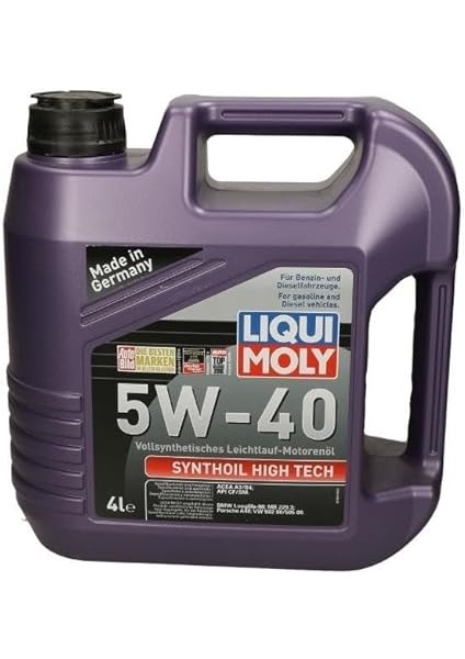 Moly Synthoil High Tech 5W-40 4 L Otomotiv Bakım Ürünü modelleri