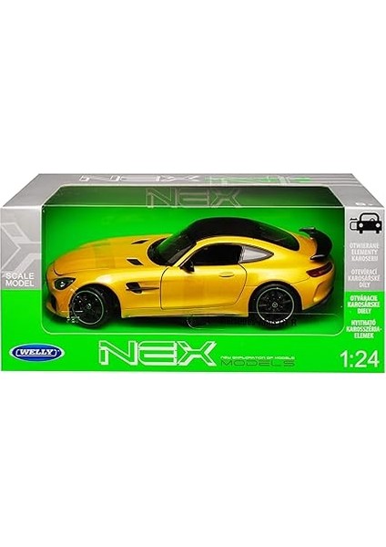 Mercedes-B Amg Gt R Coupe Sarı 2014 Yılından Itibaren 1/24 Model Araba indirimleri