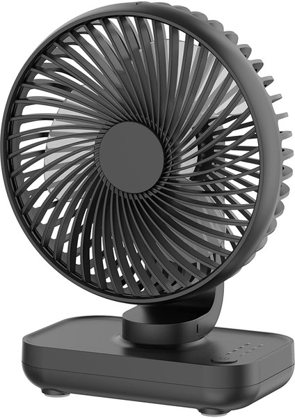 Sessiz Masa Vantilatörü, Küçük, USB Mini 4000 Mah Pilli Vantilatör, Çalışma Masası, Ev, Piknik ve Ofis Için Çok Sessiz Vantilatör – Taşınabilir Fan
