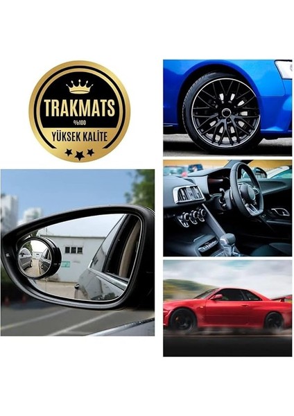 Accent Admira 2000-2005 Universal Oto Yuvarlak Kör Nokta Aynası - Mini Yapışma Ikili Set fırsatları