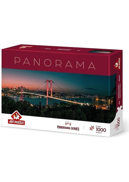 Puzzle Bosphorus,ıstanbul 1000 Parça Panorama Puzzle